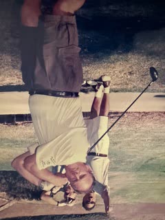 On the green